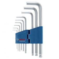 BOSCH Set 9 chei imbus hexagonale tip L pentru insurubat, desurubat diametru 1.5-10.0 mm