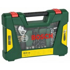 Set 83 accesorii Bosch V-Line, biti, adaptor, lant..