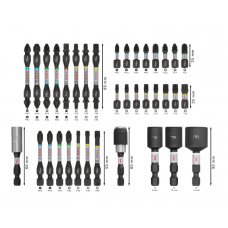 BOSCH Set de 36 biti si accesorii pentru insurubar.. BOSCH Set de 36 biti si accesorii pentru insurubar..