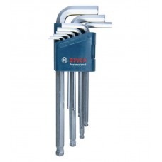 BOSCH Set 9 chei imbus hexagonale tip L pentru ins..